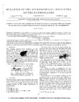 Computation of the elements of the eclipsing variable V 505 Sagittarii from photo-electric observations made by Prof. P. Th. Oosterhoff