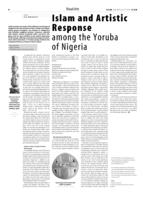Islam and Artistic Response among the Yoruba of Nigeria