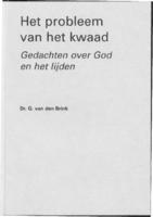 Het probleem van het kwaad. Gedachten over God en het lijden