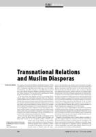 Transnational Relations and Muslim Diasporas