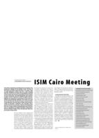 ISIM Cairo Meeting