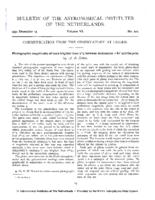 Photographic magnitudes of stars brighter than 7<SUP>m</SUP>.5 between declination +80° and the pole (Errata: 6 224)