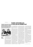 Family and Family Law in Asia and the Middle East