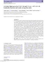 A 1.4 deg^2 blind survey for C II], C III] and C IV at z ~ 0.7-1.5 - II. Luminosity functions and cosmic average line ratios