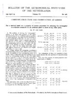 On a method based on a property of central projection for reducing the rectangular coordinates measured on an arbitray plate to those of any other plate