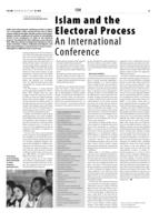 Islam and the Electoral Process An International Conference