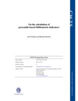 On the calculation of percentile-based bibliometric indicators