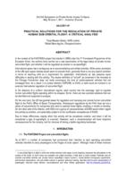 Practical solutions for the regulation of private human sub-orbital flight: a critical analysis