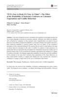 “If It’s Easy to Read, It’s Easy to Claim”—The Effect of the Readability of Insurance Contracts on Consumer Expectations and Conflict Behaviour