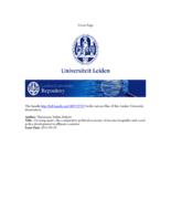 Growing apart: The comparative political economy of income inequality and social policy development in affluent countries