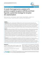 A novel chemogenomics analysis of G protein-coupled receptors (GPCRs) and their ligands: a potential strategy for receptor de-orphanization