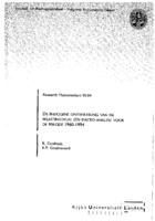 De endogene ontwikkeling van de belastingdruk: een macro-analyse voor de periode 1960-1994