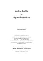 Vortex Duality in Higher Dimensions