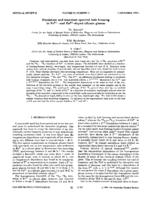 Persistent and transient spectral hole-burning in Pr3+-doped, and Eu3+-doped silicate-glasses