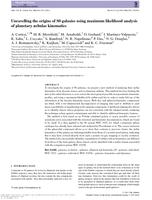 Unravelling the origins of S0 galaxies using maximum likelihood analysis of planetary nebulae kinematics