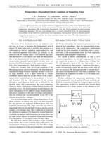 Temperature-dependent third cumulant of tunneling noise