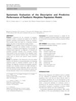 Systematic evaluation of the descriptive and predictive performance of paediatric morphine population models