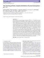 The clustering and halo occupation distribution of Lyman-break galaxies at z ~ 4