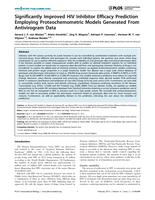 Significantly Improved HIV Inhibitor Efficacy Prediction Employing Proteochemometric Models Generated From Antivirogram