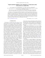 Magneto-quantum oscillations of the conductance of a tunnel point-contact in the presence of a single defect