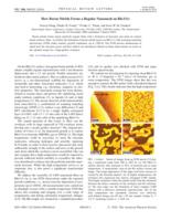 How boron nitride forms a regular nanomesh on Rh(111)