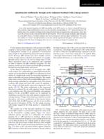 Quantum dot nonlinearity through cavity-enhanced feedback with a charge memory