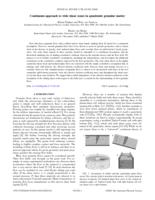 Continuum approach to wide shear zones in quasistatic granular matter