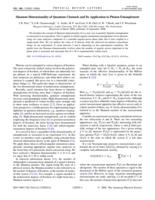 Shannon dimensionality of quantum channels and its application to photon entanglement