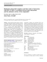 Ruthenium polypyridyl complexes and their modes of interaction with DNA: Is there a correlation between these interactions and the antitumor activity of the compounds?