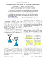 Correspondence between Andreev reflection and Klein tunneling in bipolar graphene