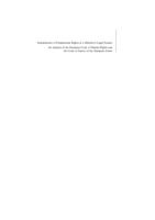 Interpretation of fundamental rights in a multilevel legal system : an analysis of the European Court of Human Rights and the Court of Justice of the European Union