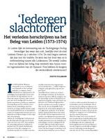 Iedereen slachtoffer. Het verleden herschrijven na het Beleg van Leiden (1573-1574)