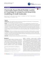 Chemically Aware Model Builder (camb): an R package for property and bioactivity modelling of small molecules