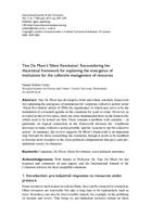 Tine de Moor’s ‘Silent Revolution’. Reconsidering her theoretical framework for explaining the emergence of institutions for collective management of resources