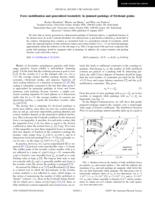 Force mobilization and generalized isostaticity in jammed packings of fractional grains