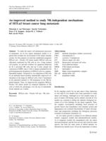 An improved method to study NK-independent mechanisms of MTLn3 breast cancer lung metastasis