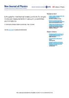 Lithographic mechanical break junctions for single-molecule measurements in vacuum: possibilities and limitations