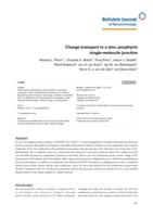 Charge transport in a zinc-porphyrin single-molecule junction