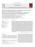 Plasma levels of 27-hydroxycholesterol in humans and mice with monogenic disturbances of high density lipoprotein metabolism