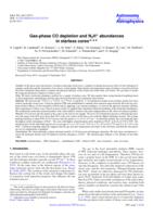 Gas-phase CO depletion and N2H abundances in starless cores