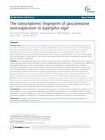 The transcriptomic fingerprint of glucoamylase over-expression in Aspergillus niger