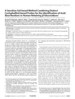 A Sensitive Gel-Based Method Combining Distinct Cyclophellitol-Based Probes for the Identification of Acid/Base Residues in Human Retaining Beta-Glucosidases