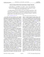 Electron induced ortho-meta isomerization of single molecules