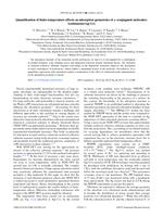 Quantification of finite-temperature effects on adsorption geometries of π-conjugated molecules: Azobenzene/Ag(111)