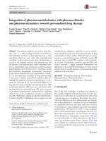 Integration of pharmacometabolomics with pharmacokinetics and pharmacodynamics: towards personalized drug therapy