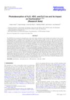 Photodesorption of H2O, HDO, and D2O ice and its impact on fractionation (Research Note)