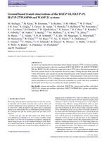 Ground-based transit observations of the HAT-P-18, HAT-P-19, HAT-P-27/WASP40 and WASP-21 systems