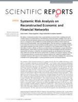 Systemic risk analysis on reconstructed economic and financial networks