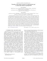 Dynamics of the electric current in an ideal electron gas: A sound mode inside the quasiparticles.