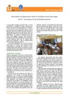 Post-conflict land governance reform in the African Great Lakes region. Part III - Securing tenure of smallholder peasants.